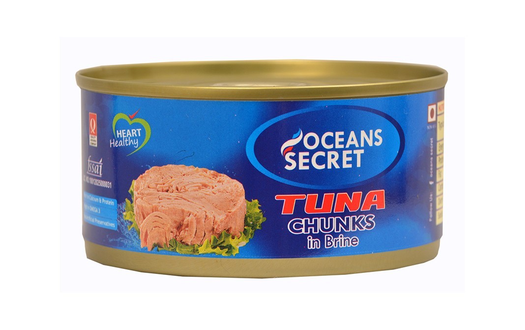Oceans Secret Tuna Chunks In Brine    Tin  180 grams
